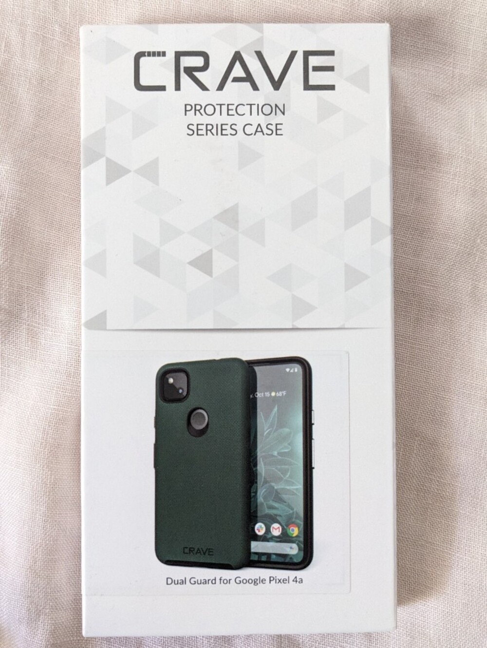 rave Protection Series Dual Guard Case for Google Pixel 4a - Dark Green